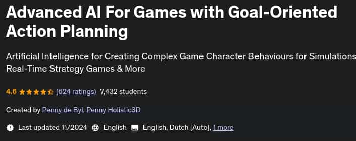 Pictures · Udemy — Advanced AI For Games with Goal-Oriented Action Planning 2023-3