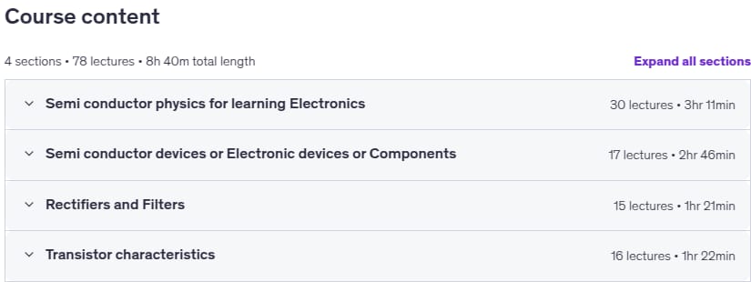 강좌 주제 · Analog Electronic Circuit Design에 대한 리뷰 보기 2023-3