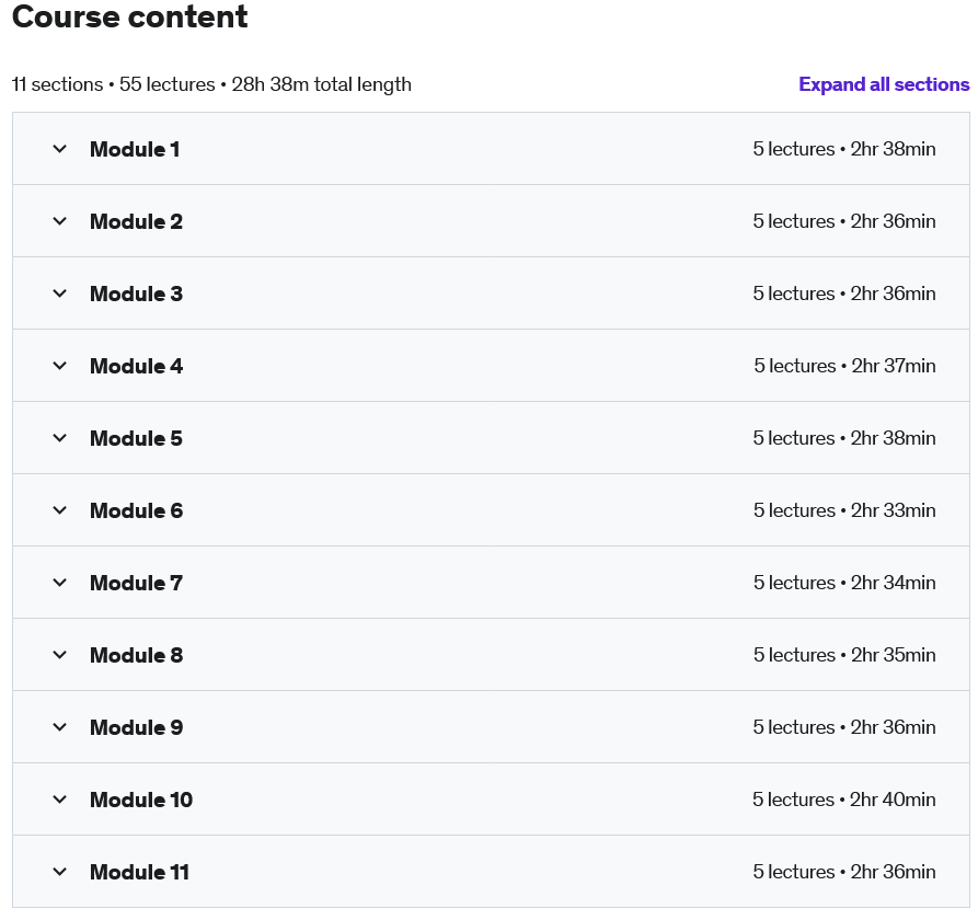 Course topics · Udemy — Master Academic Vocabulary | Academic Word List 2022-12