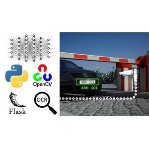 Automatic Number Plate Recognition, OCR Web App in Python 2021-4