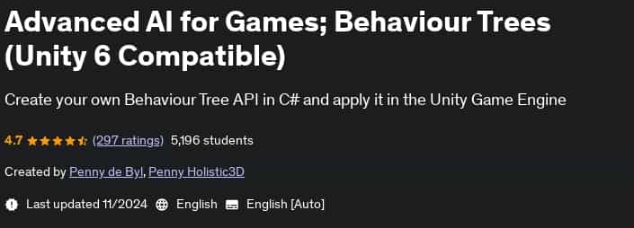 Pictures · Udemy — Advanced AI for Games; Behaviour Trees (Unity 6 Compatible) 2024-11