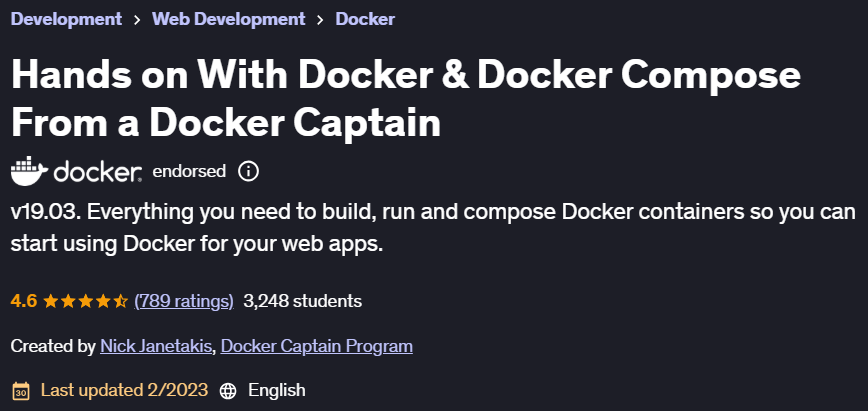 Pictures · Hands on With Docker & Docker Compose From a Docker Captain 2023-1