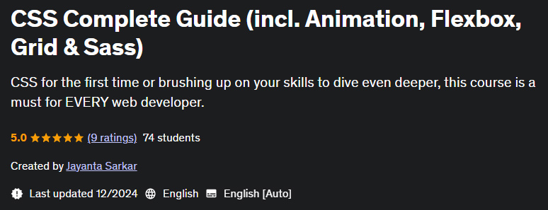 Pictures · CSS Complete Guide (incl. Animation, Flexbox, Grid & Sass) 2024-12