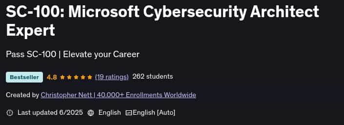 Bilder · SC-100Microsoft Cybersecurity Architect Experte 2025-6