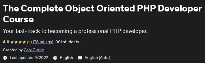 Pictures · Udemy — The Complete Object Oriented PHP Developer Course 2022-9
