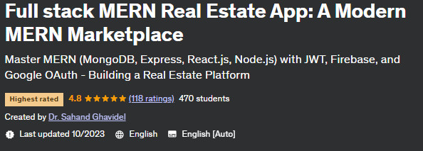Pictures · Udemy — Full stack MERN Real Estate App: A Modern MERN Marketplace 2023-9