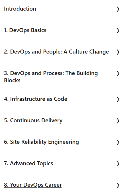 Course topics · LinkedIn — DevOps Foundations 2024-2