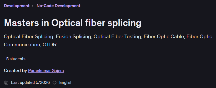 Imágenes · Maestría en fibra óptica 2026-5
