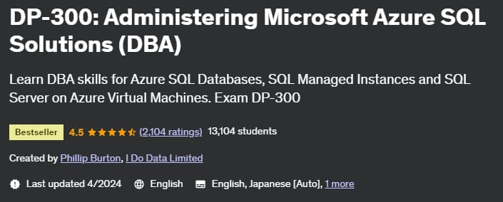 Pictures · DP-300: Administering Microsoft Azure SQL Solutions (DBA) 2023-5