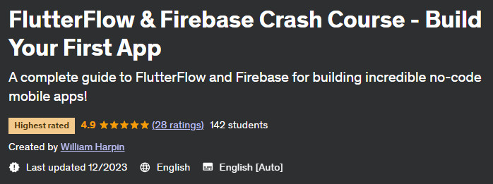 Pictures · Udemy — FlutterFlow & Firebase Crash Course – Build Your First App 2023-10