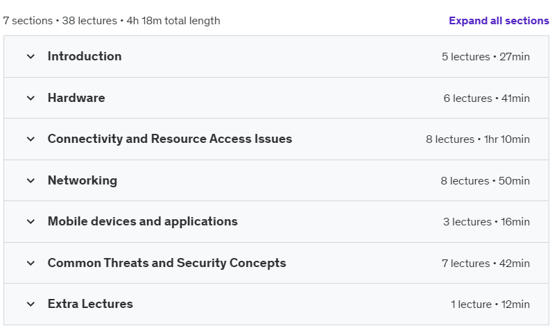 Course topics · Cisco Certified Support Technician (CCST) IT Support 2024-10