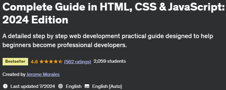 Pictures · Complete Guide in HTML, CSS & JavaScript: 2024 Edition 2024-7