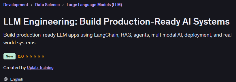 Pictures · LLM Engineering: Build Production-Ready AI Systems 2026-2
