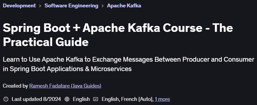 Pictures · Udemy — Spring Boot + Apache Kafka Course – The Practical Guide 2022-8
