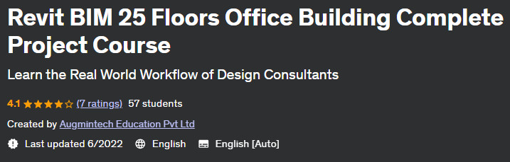 Pictures · Udemy — Revit BIM 25 Floors Office Building Complete Project Course 2022-5