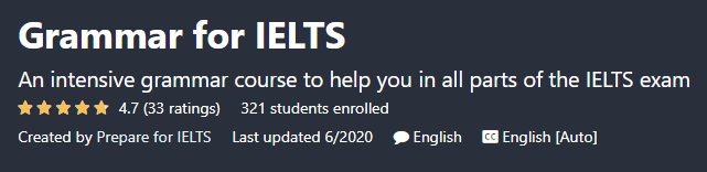 Pictures · Udemy — Grammar for IELTS 2020-6/2020-8