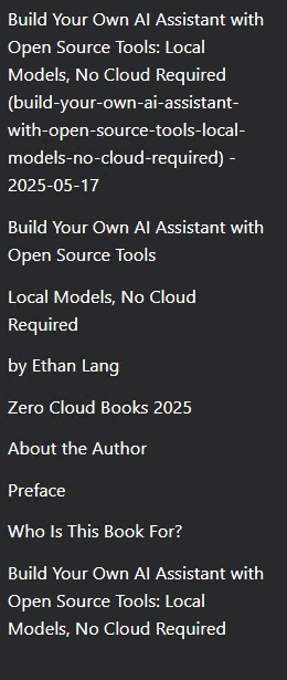 이미지 · Zero Cloud Books - 당신의 자신의 건설 AI 보조원 2025