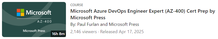 Images · Mise à jour de Microsoft Azure DevOps Ingénieur spécialiste (AZ-400Cert Prep par Microsoft Press 2025-4