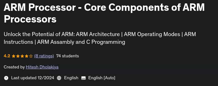 Pictures · Udemy — ARM Processor – Core Components of ARM Processors 2024-4