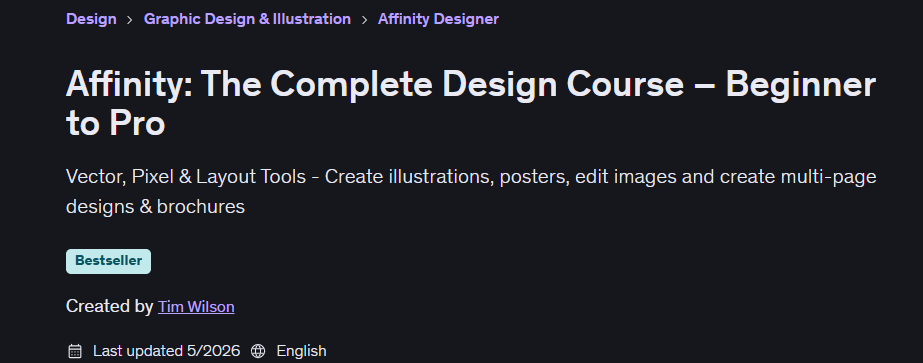Bilder · Affinity: The Complete Design Course – Beginner zu Pro 2026-5