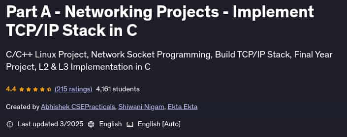 Pictures · Part A – Networking Projects – Implement TCP/IP Stack in C 2025-3