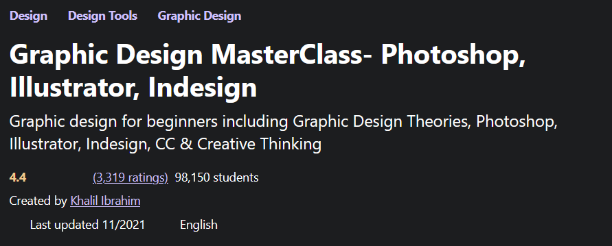 Pictures · Udemy — Graphic Design MasterClass- Photoshop, Illustrator, Indesign 2021-11