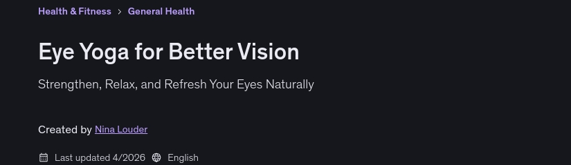 Bilder · Eye Yoga für eine bessere Vision 2026-4