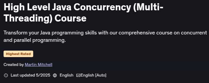 Bilder · High Level Java Concurrency (Multi-Threading) Kurs 2025-5