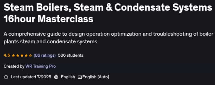 Pictures · Udemy — Steam Boilers, Steam & Condensate Systems 16hour Masterclass 2025-7