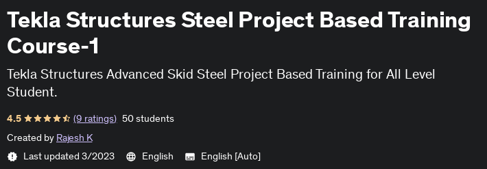 Pictures · Udemy — Tekla Structures Steel Project Based Training Course-1 2023-1