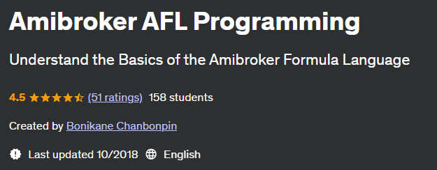 Pictures · Udemy — Amibroker AFL Programming 2018-10