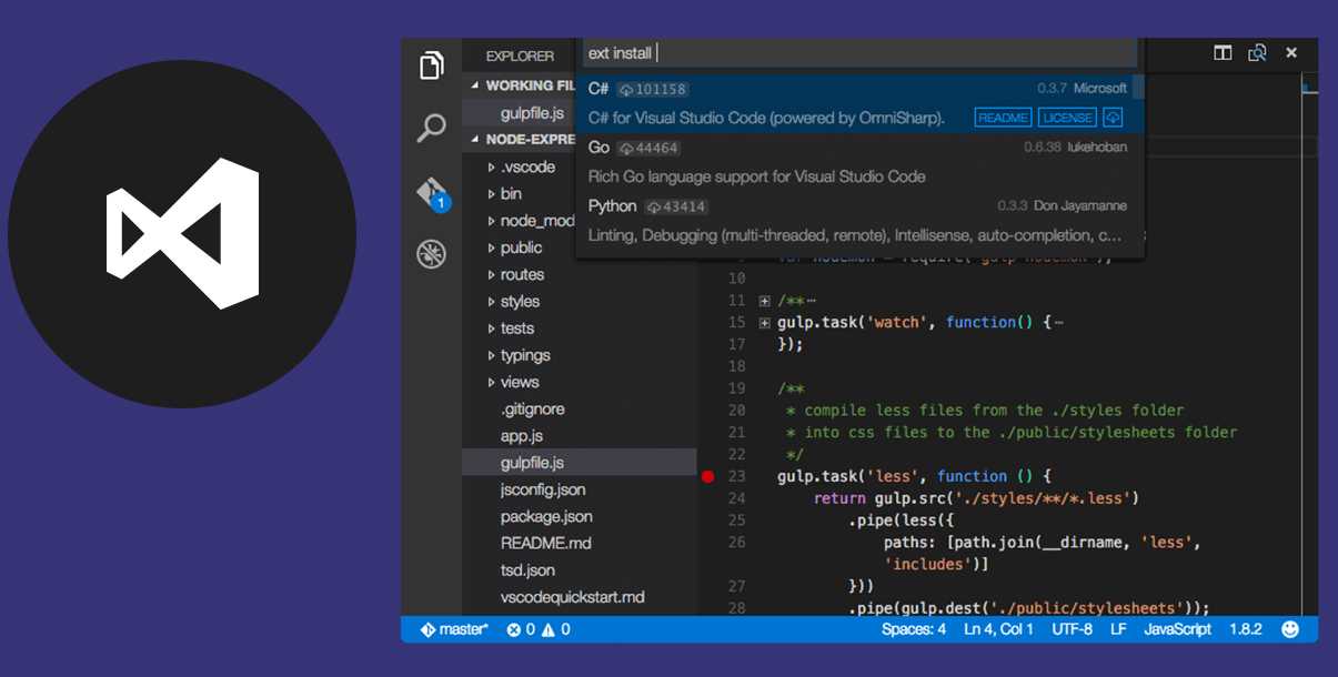 Bilder · Visual Studio Code 1.115.0