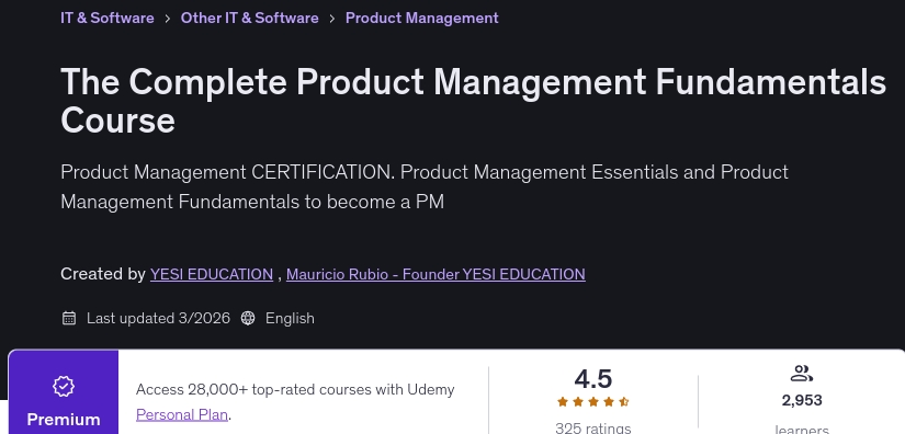Bilder · Das komplette Produktmanagement Grundlagen Kurs 2026-3
