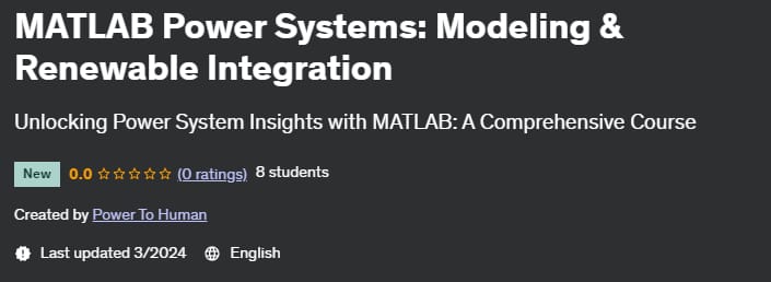 Pictures · Udemy — MATLAB Power Systems: Modeling & Renewable Integration 2024-3