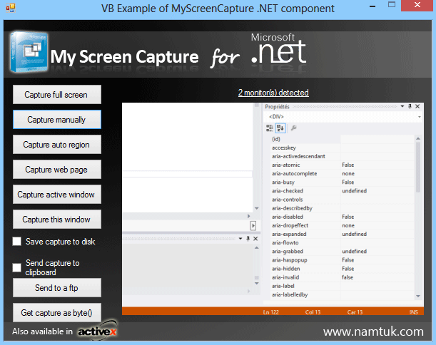 Pictures · Namtuk My Screen Capture .NET 1.5