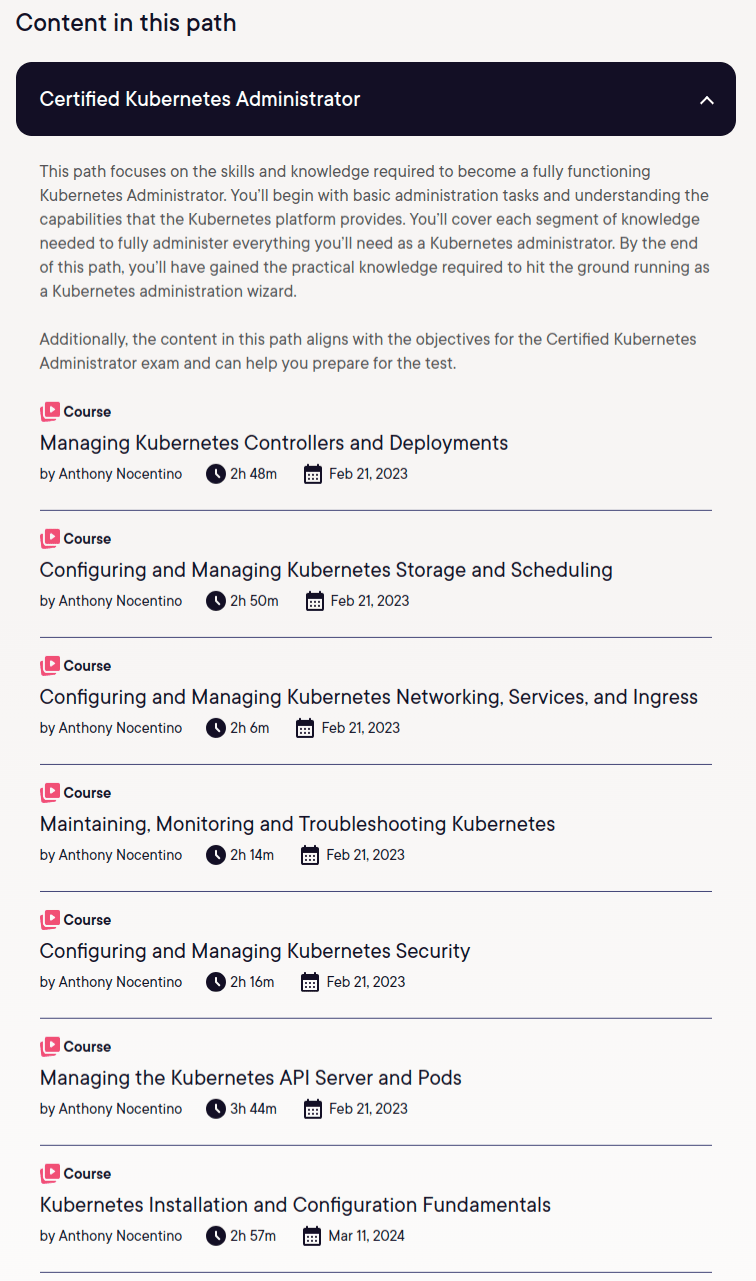 Kursthemen · zertifiziert Kubernetes Administrator (CKA ) 2024-3