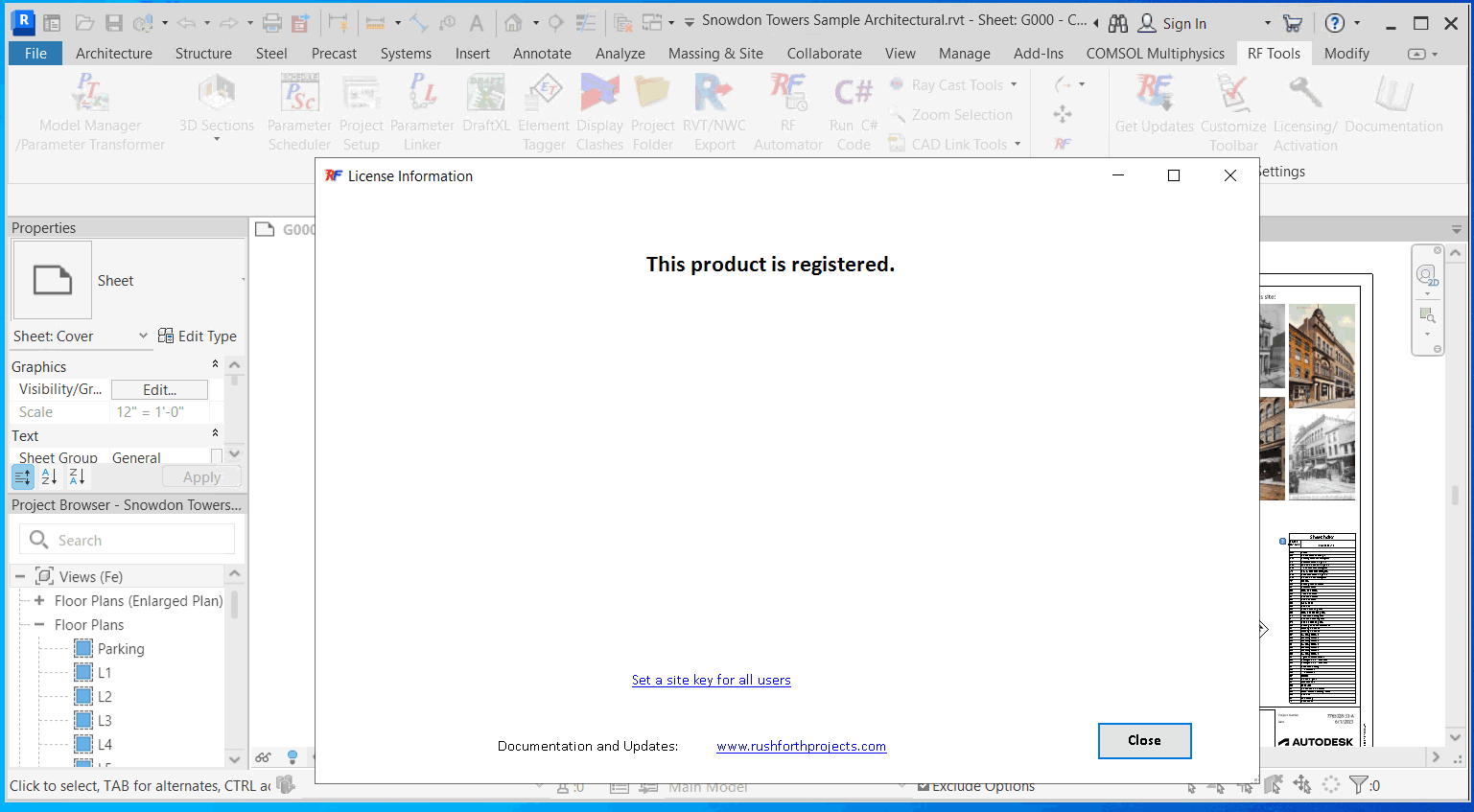 Pictures · RushForth Tools for Autodesk Revit 2026