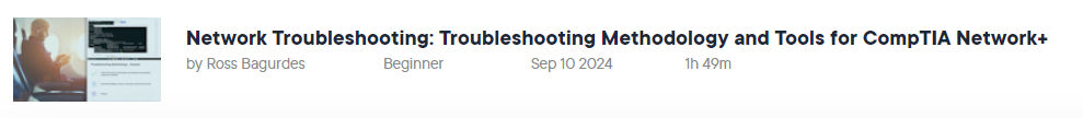 Pictures · Network Troubleshooting: Troubleshooting Methodology and Tools for CompTIA Network+ 2024-9