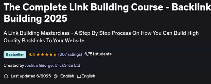 Pictures · Udemy — The Complete Link Building Course – Backlink Building 2025 2025-6
