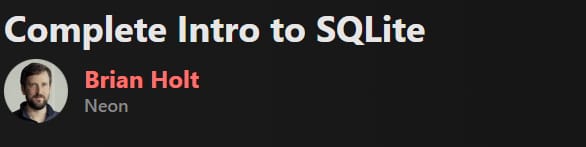 Pictures · Frontend Masters — Complete Intro to SQLite 2024-8