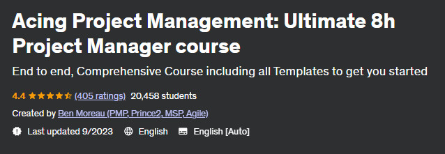 Pictures · Acing Project Management: Ultimate 8h Project Manager course 2021-9