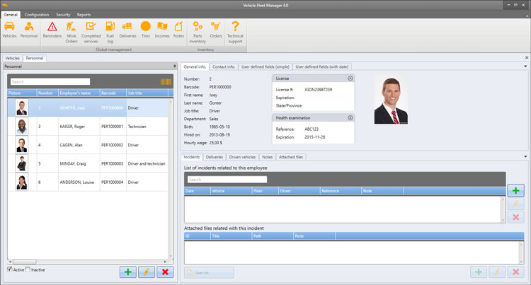 Pictures · Vinitysoft Vehicle Fleet Manager 2026.2.6