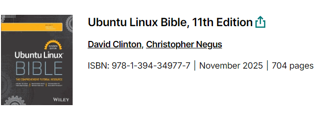 Pictures · Wiley — Ubuntu Linux Bible, 11th Edition 2025