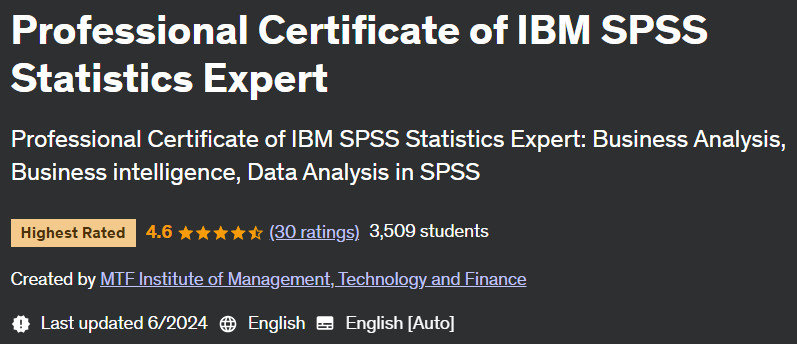 Pictures · Udemy — Professional Certificate of IBM SPSS Statistics Expert 2024-6