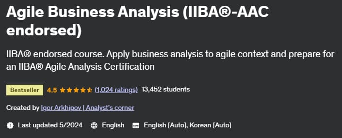 Pictures · Udemy — Agile Business Analysis (IIBA®-AAC endorsed) 2020-6