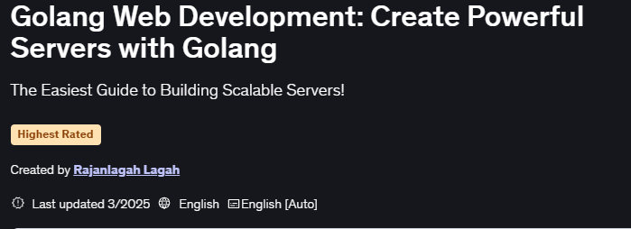 Pictures · Udemy — Golang Web Development: Create Powerful Servers with Golang 2025-3