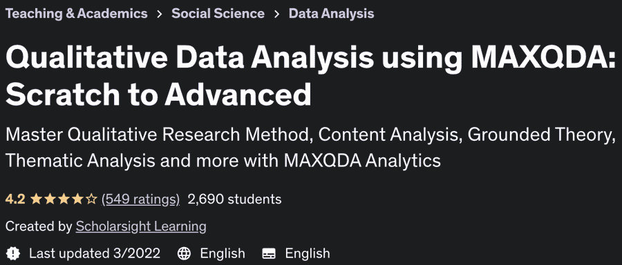 Pictures · Udemy — Qualitative Data Analysis using MAXQDA: Scratch to Advanced 2020-2