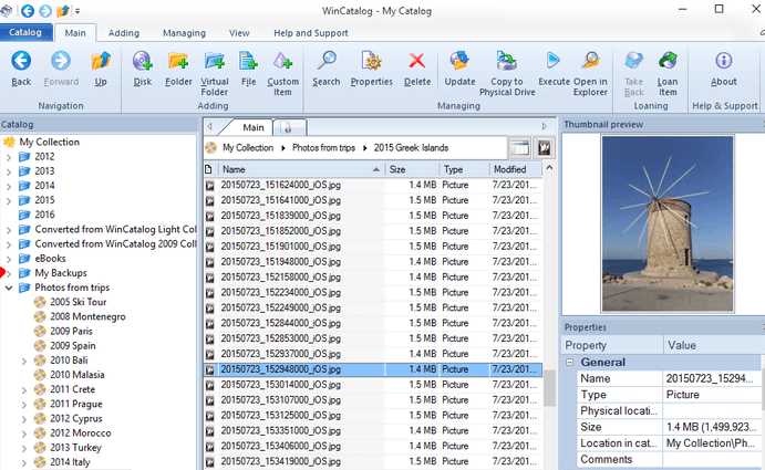 Bilder · WinCatalog 2026.2.0.629 + Portable