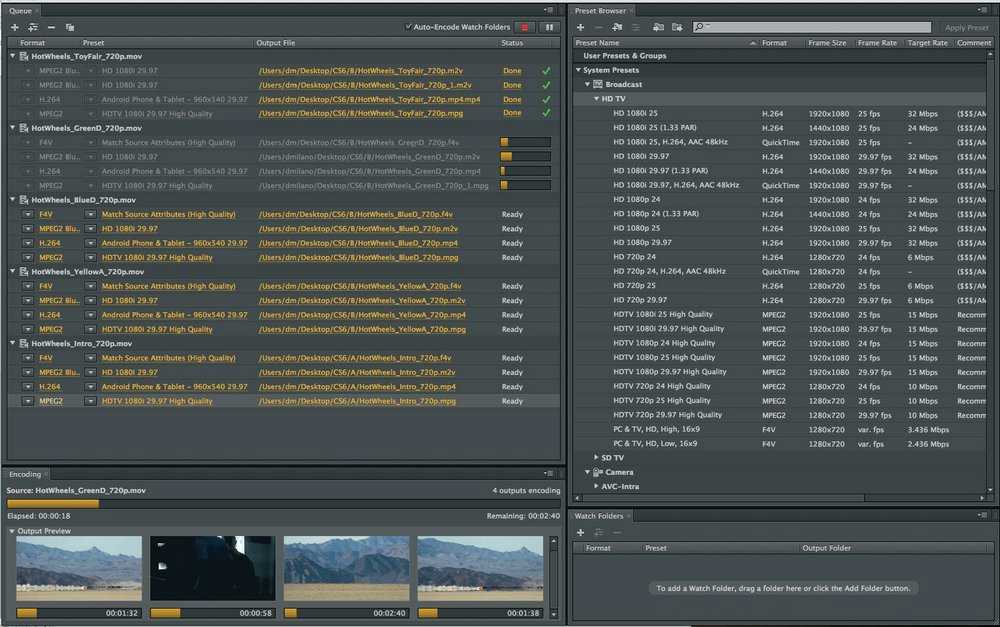 الصور · برنامج Adobe Media Encoder 2025 في 25 .6 Windows/macOS