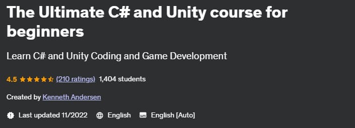 Pictures · Udemy — The Ultimate C# and Unity course for beginners 2021-8